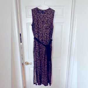 Banana Republic animal print dress